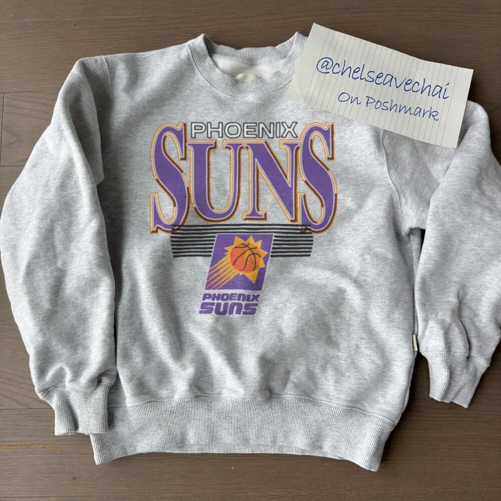 Vintage 90s Phoenix Suns Sweatshirt, Retro NBA Basketball Shirt For Men Women